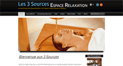 Desktop Screenshot of espace-les3sources.fr