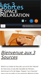 Mobile Screenshot of espace-les3sources.fr